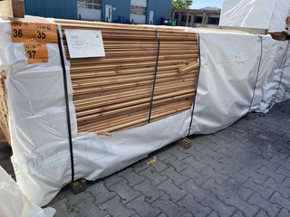 Ca. 178x Douglas Veer en Groef, 18x145mm, lengte 300cm